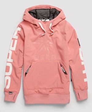 Superdry Snow Tech Hoodie Női Kabát Rózsaszín | IVPXW5318